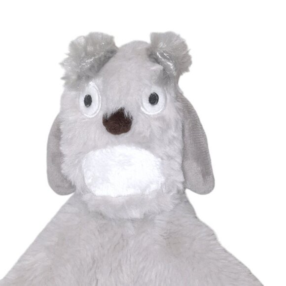 Cloud Island Plush Owl Gray Lovey Security Blanket 14" X 14" - Picture 4 of 5